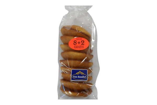 Verse Eierkoeken 8+2 gratis