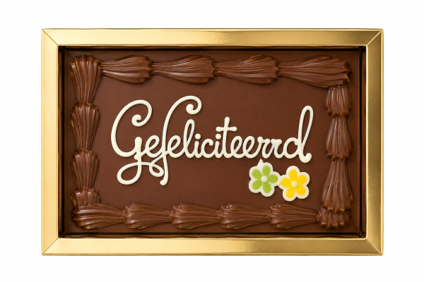 Spreuktablet Gefeliciteerd